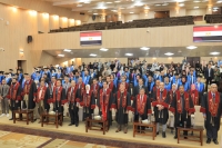 رئيس جامعة بنها يشهد حفل خريجي طلاب الدراسات العليا