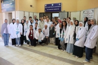 على هامش المؤتمر السنوي الخامس للدراسات العليا في العلوم التطبيقية: ورشة عمل دولية عن طرق عزل البكتيريا لطلاب كلية الزراعة بمشتهر